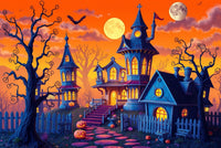 Haunted Dreams: A Pastel Halloween Adventure
