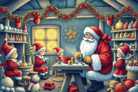 Christmas Workshop: A Pointillist Holiday