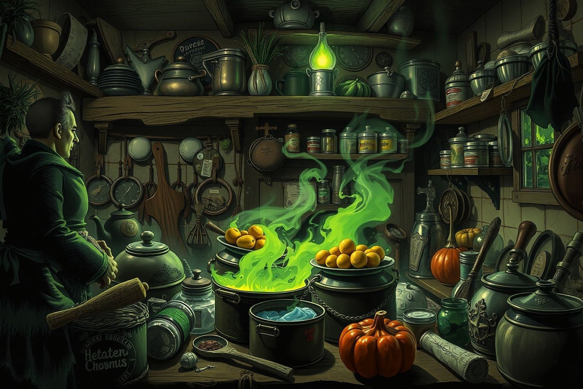Mystical Brew: A Witch's Apothecary Puzzle
