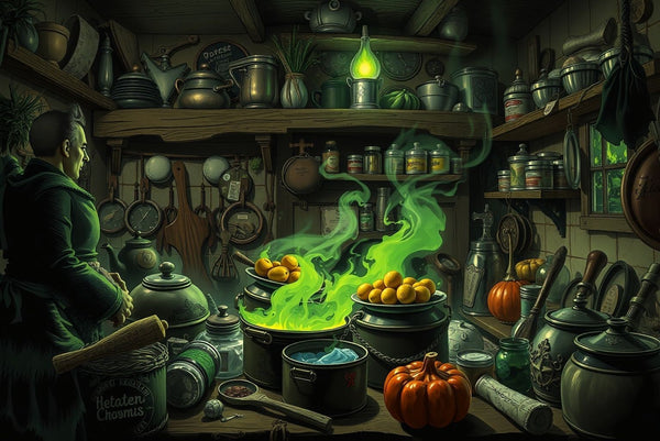 Mystical Brew: A Witch's Apothecary Puzzle