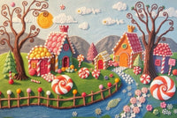 Sweet Dreams Puzzle: A Whimsical Candy Kingdom