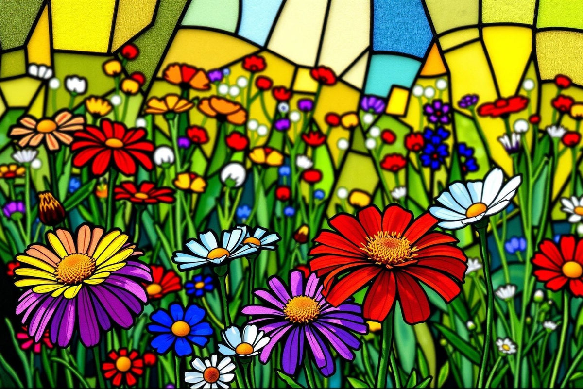 Radiant Wildflower Garden