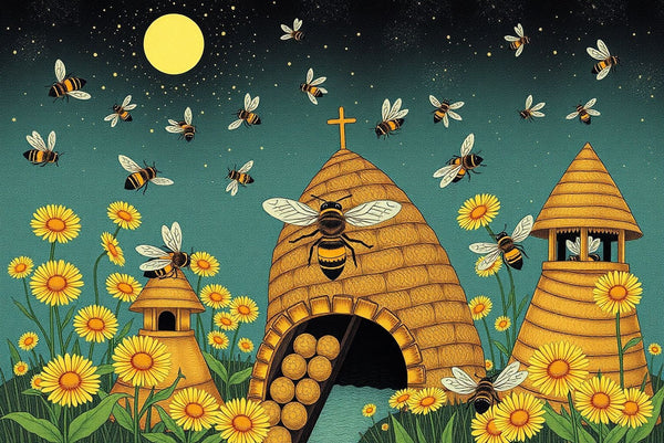 Golden Hive: An Art Nouveau Masterpiece