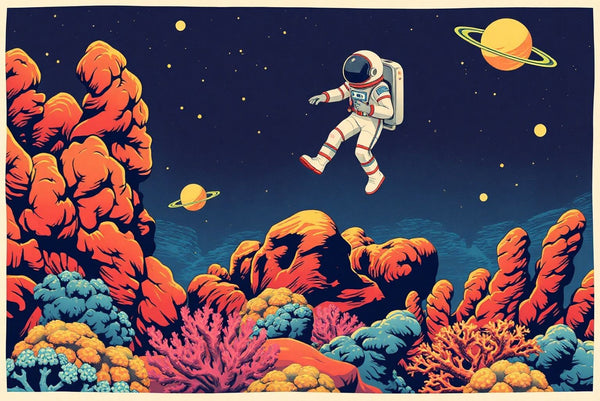 Cosmic Explorer: Retro Voyage