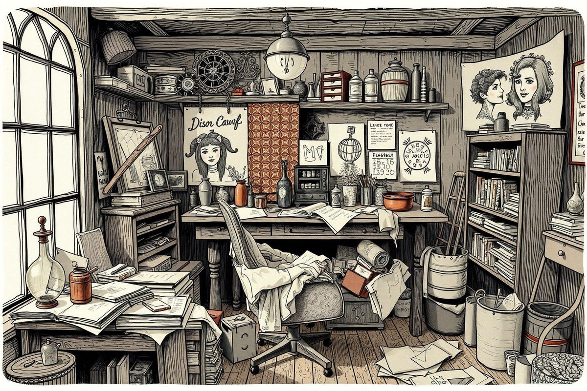 Artistic Reverie: A Studio in Bloom