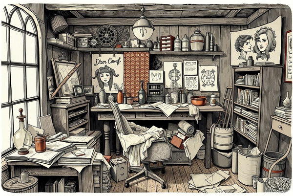 Artistic Reverie: A Studio in Bloom