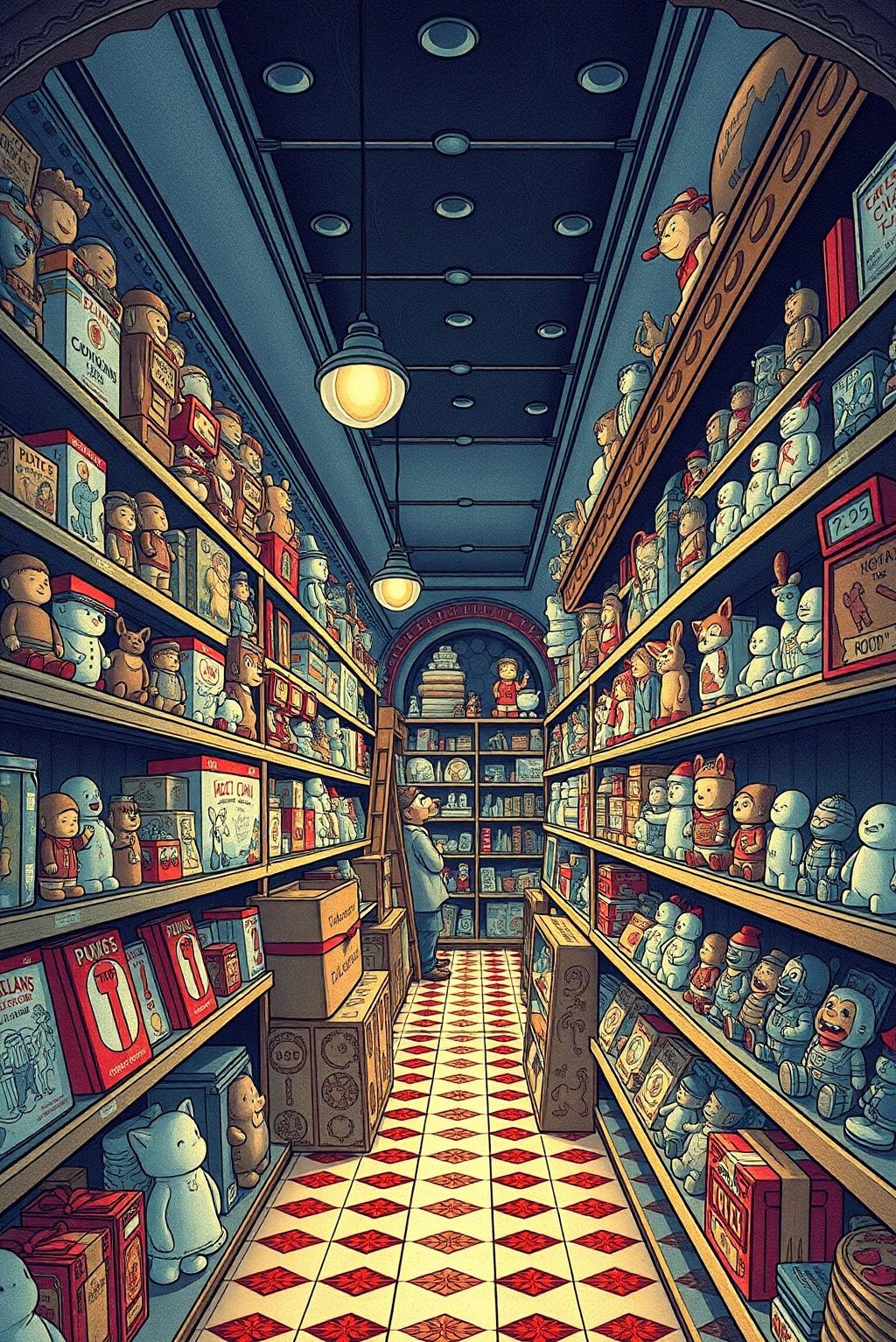 Treasures & Curiosities: A Vintage Toy Store Dream