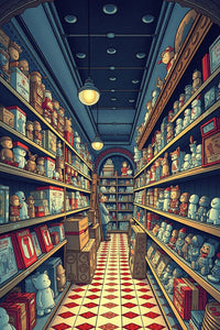 Treasures & Curiosities: A Vintage Toy Store Dream