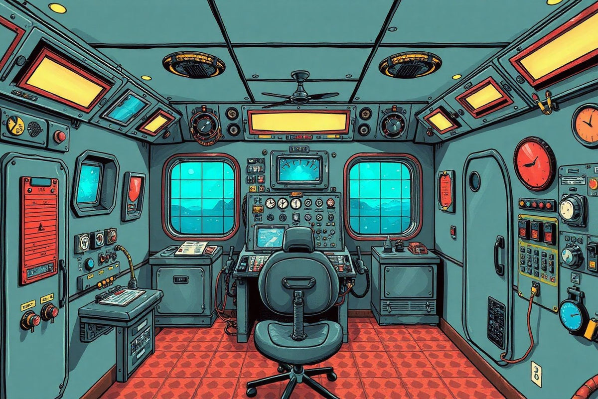 Vintage Deep Dive: A Submarine Adventure
