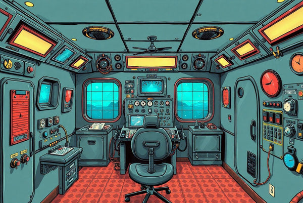 Vintage Deep Dive: A Submarine Adventure