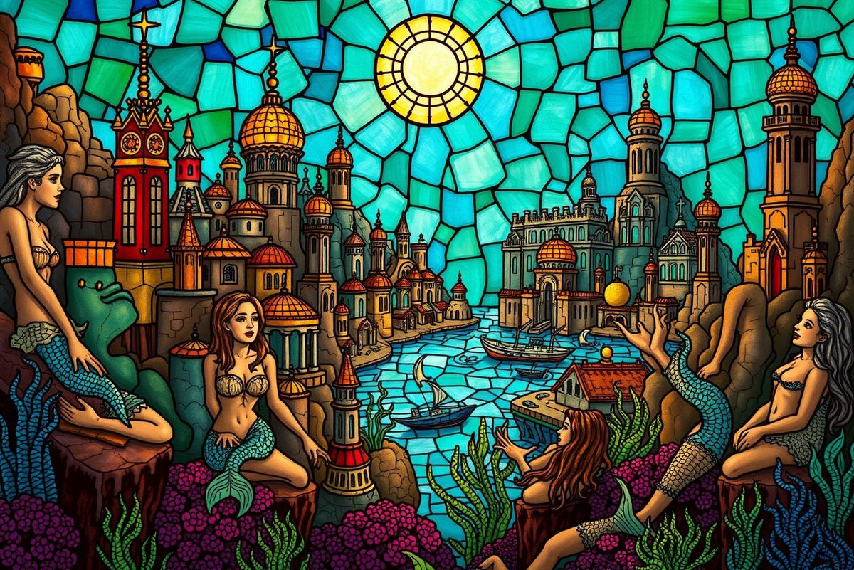 Luminous Depths: A Mermaid's Kingdom