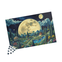 Lunar Zoo: A Cosmic Pointillist Adventure