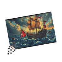 Cannon Fire & Dotted Seas: A Pirate Battle Puzzle