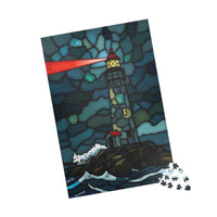 Radiant Beacon: Stained Glass Storm
