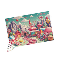 Sweet Escape: A Vintage Candy Paradise Puzzle