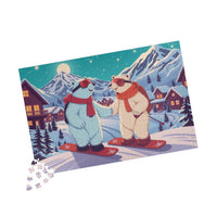 Alpine Adventure: Polar Bears on the Slopes
