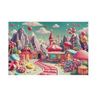 Sweet Escape: A Vintage Candy Paradise Puzzle