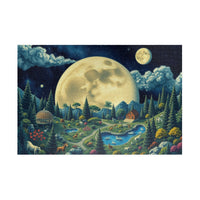 Lunar Zoo: A Cosmic Pointillist Adventure