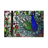 Radiant Plumage: Stained Glass Puzzle