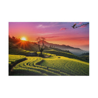 Golden Hour Rice Terraces