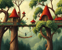 Canopy Dreams: An Enchanted Treehouse Escape