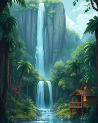 Cascading Dreams Jigsaw Puzzle