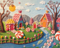 Sweet Dreams Puzzle: A Whimsical Candy Kingdom
