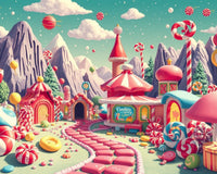 Sweet Escape: A Vintage Candy Paradise Puzzle