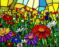 Radiant Wildflower Garden