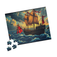 Cannon Fire & Dotted Seas: A Pirate Battle Puzzle
