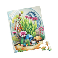 Lush Garden in a Glass: Watercolor Terrarium Puzzle