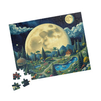 Lunar Zoo: A Cosmic Pointillist Adventure