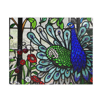 Radiant Plumage: Stained Glass Puzzle