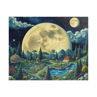 Lunar Zoo: A Cosmic Pointillist Adventure