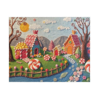 Sweet Dreams Puzzle: A Whimsical Candy Kingdom