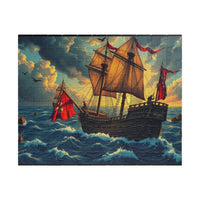 Cannon Fire & Dotted Seas: A Pirate Battle Puzzle