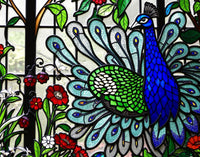 Radiant Plumage: Stained Glass Puzzle