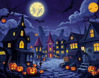 Spooky Season Souvenir: A Vintage Halloween Town