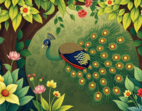 Ornamental Plumage: An Art Nouveau Garden