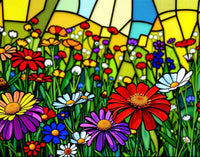 Radiant Wildflower Garden