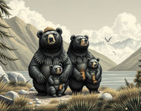 Italian Adventure: A Bear Family's Getaway