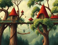 Canopy Dreams: An Enchanted Treehouse Escape