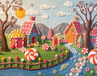 Sweet Dreams Puzzle: A Whimsical Candy Kingdom