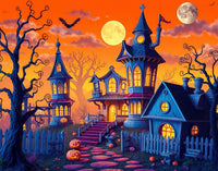 Haunted Dreams: A Pastel Halloween Adventure