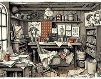 Artistic Reverie: A Studio in Bloom