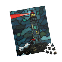 Radiant Beacon: Stained Glass Storm