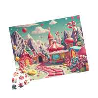 Sweet Escape: A Vintage Candy Paradise Puzzle