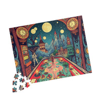 Pinball Universe: An Art Nouveau Journey