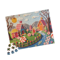 Sweet Dreams Puzzle: A Whimsical Candy Kingdom
