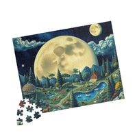 Lunar Zoo: A Cosmic Pointillist Adventure
